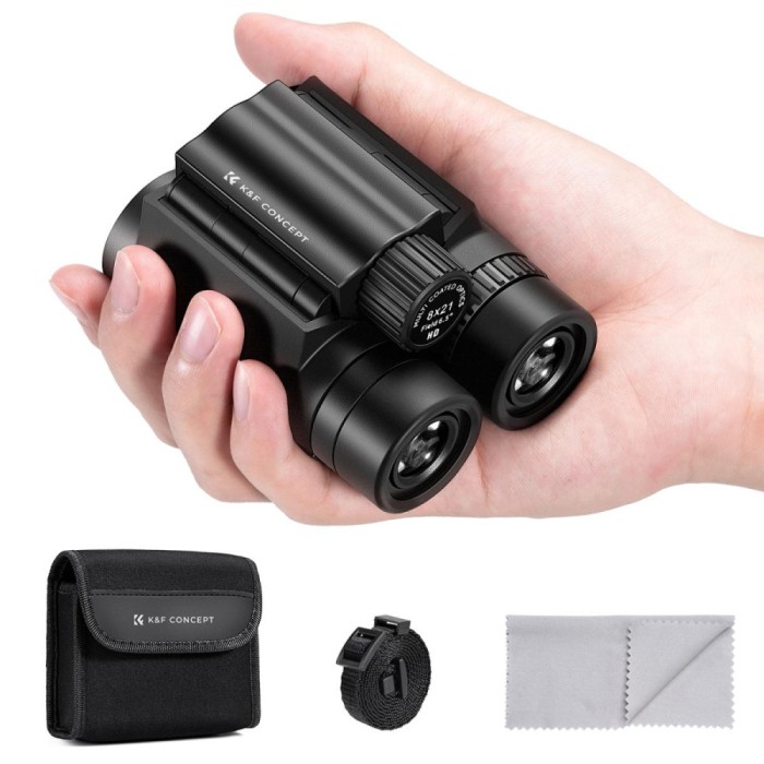 Binoclu 8x21 K&amp;F Concept Pocket Compact Binocular KF33.069