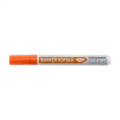 Marker DACO Vopsea Portocalie Fluorescenta, Varf 1-2 mm, Marker, Marker Portocaliu, Markere Fosforescente, Markere Fluorescente, Marker cu Vopsea Port