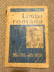Limba Romana Manual cls a VI-a, 1965 foto