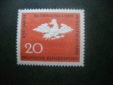HOPCT GERMANIA CURTEA DE CONTURI 1961 -1 VAL MNH 645