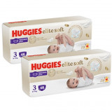 Pachet Scutece chilotel Huggies Elite Soft Pants 3, 6-11 kg, 96 buc