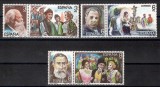 Spania 1982-1983-1984 - Compozitori, 3 serii, 6 poze, MNH, Nestampilat