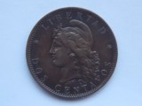 DOS CENTAVOS 1892 ARGENTINA-XF
