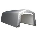 vidaXL Cort de depozitare, gri, 300x900 cm, oțel 3079590
