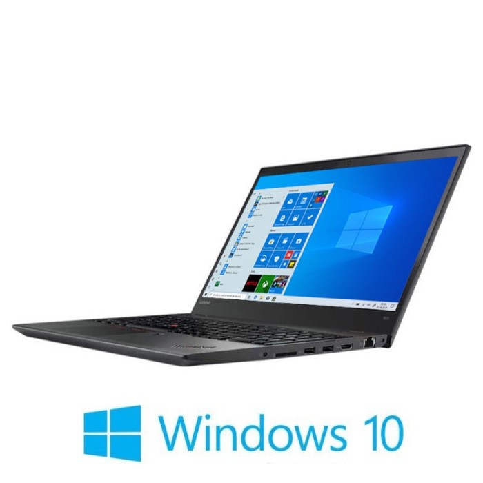 Laptop Lenovo ThinkPad T570, i7-6600U, 16GB DDR4, SSD, Full HD IPS, Win 10 Home
