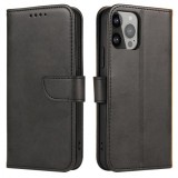 Husa pentru Samsung Galaxy A14 A145 / A14 5G A146, OEM, Smart Magnetic Flip, Neagra