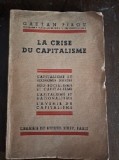Criza capitalismului- Pirou, franceză, 1934