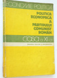 ECONOMIE POLITICA a PCR manual clasa a XI-a 1981