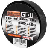 Banda izolatoare color Richmann Exclusive 20m x 19mm, rezistenta UV, ignifuga, electrica, flexibila