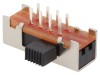 Comutator Glisant 3 Pozitii SP3T 0.3A 30VDC PCB THT ON-ON-ON KNITTER-SWITCH
