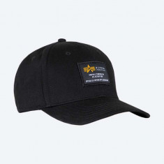 Alpha Industries șapcă culoarea negru, cu imprimeu 128934.03-black