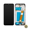 Display cu Touchscreen MP compatibil cu Samsung Galaxy A01 A015 cu Rama Versiune Non-Europa Negru