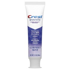 Pasta de Dinti, Crest 3D White, Luminous Mint, Efect Albire Intensiva, 104gr