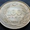 Moneda 100 LIRE - TURCIA, anul 1988 * cod 2670 = UNC
