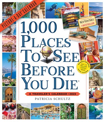 1,000 Places to See Before You Die Picture-A-Day Wall Calendar 2023 foto
