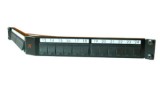 Nexans Patch Panel neechipat Modular unghiular Cat 5, 6, 6A, 7, 7A, Cupru 24 Snap-in LANmark Negru, &quot;N521.671&quot;