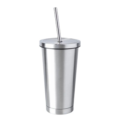 Cana Termos, Zamo&amp;reg;, Cool it or Warm it, Perete Dublu, Pai Reutilizabil, din Inox, 500ml, Argintiu foto