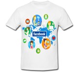 Tricou &quot; Comunicare Facebook &quot;
