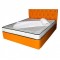 Set Saltea cu spuma, Venus Eco Memory 140x200x17cm, cu spuma poliuretanica, memory foam 2 cm, fermitate mediu spre tare, Saltsib plus husa hipoalergen