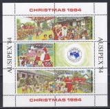 Christmas Insule 1984 - Crăciun - Expoziția Internațională de Timbre AUSIPEX &#039;84 - Melbourne, Bloc, MNH