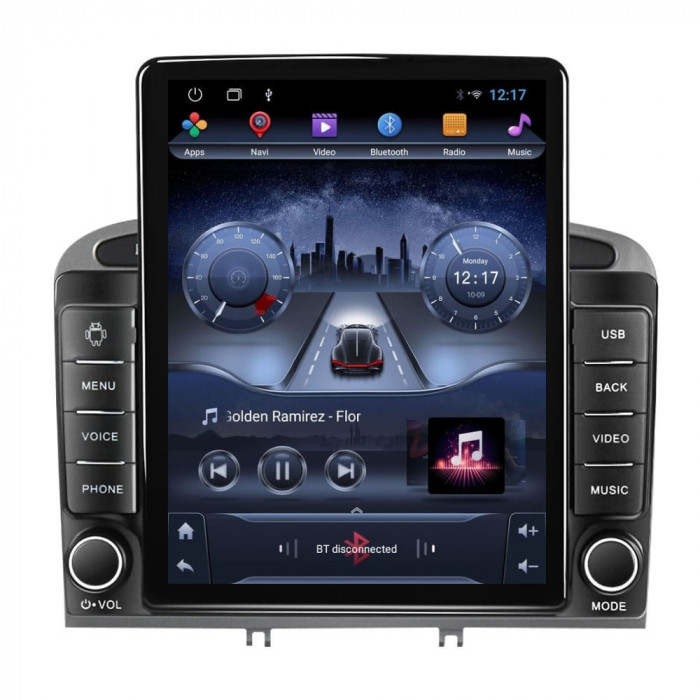 Navigatie dedicata cu Android Peugeot 308 I 2007 - 2013, 2GB RAM, Radio GPS