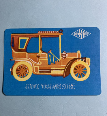 Calendar 1983 auto transport foto