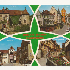 SG9 -Carte Postala -Germania- Meersburg, circulata 1982