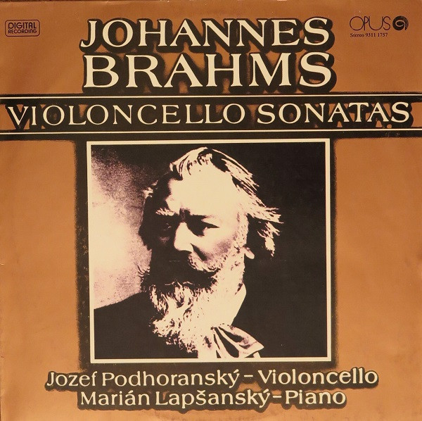Vinyl/vinil - Johannes Brahms &ndash; Violoncello Sonatas