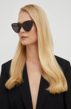 Cumpara ieftin Balenciaga ochelari de soare femei, culoarea negru