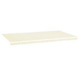 Cumpara ieftin Panza de rezerva copertina, crem, 6x3,5 m