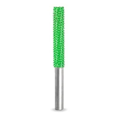 Biax cilindric cu v&amp;acirc;rf plat &amp;Oslash; 6,4 mm &amp;ndash; ax 6 mm, Granulatie Saburr ASPRA - VERDE foto