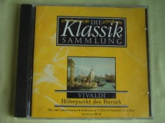VIVALDI - High Point Of Baroque / The Four Seasons - 2 C D Originale ca NOI