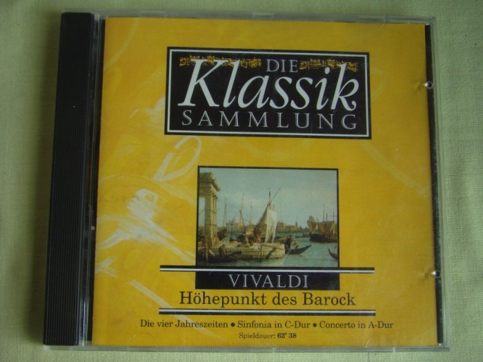 VIVALDI - High Point Of Baroque / The Four Seasons - 2 C D Originale ca NOI