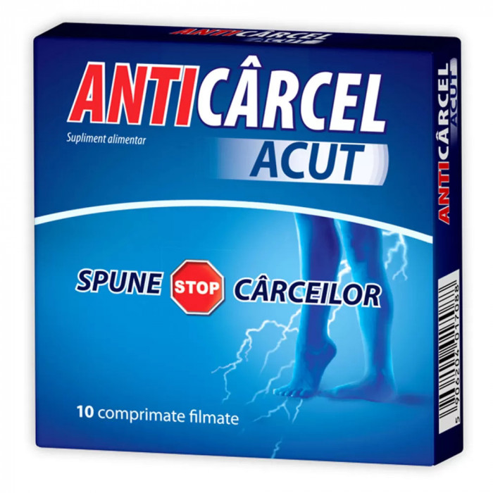 Anticarcel Acut, 10 comprimate, Zdrovit