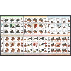 Romania 2020 - LP 2275 nestampilat - Colectii romanesti, fonografe - bl 8x