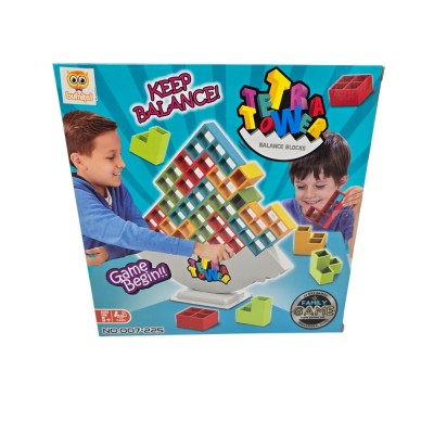 Joc logica - Turnulet Tetra (32 piese) PlayLearn Toys foto