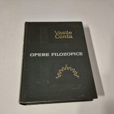 Vasile Conta Opere filozofice