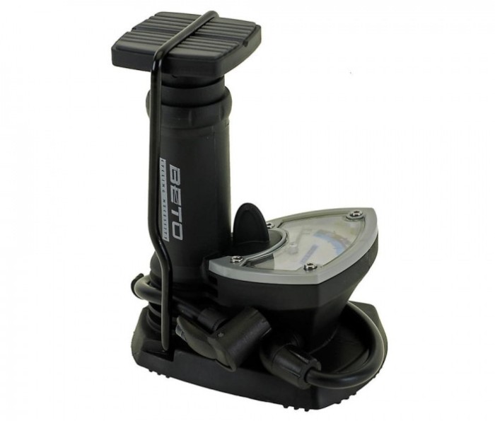 Pompa aer roti biciclete, Beto CFT-003 100 PSI, culoare negru Cod:A574