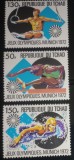 Ciad 1972 sport Olimpiada Munchen 72 serie 3v Neștampilata