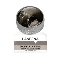Set 60x Masti pentru Ochi, LANBENA, Hydra-Gel, cu Extract de Perle Negre, Efect Iluminant, Anti-Cear