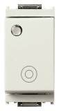 Vimar 16090B Buton cu revenire si semnalizare, 10A, 250V, 1P NO, alb ProAdvanced PowerfulTools