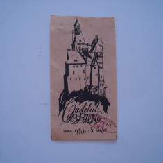 Bilet de intrare Muzeul Castelul Bran, anii' 90