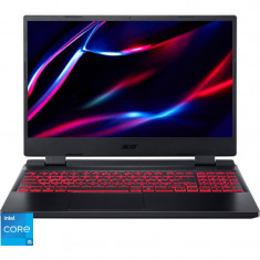 Laptop Gaming Acer Nitro 5 AN515-58 cu procesor Intel® Core™ i5-12500H pana la 4.50 GHz, 15.6, Full HD, IPS, 144Hz, 16GB, 512GB SSD, NVIDIA® GeForce R