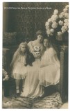 2516 - Queen MARY, Maria &amp; the Princesses, Regale - old postcard - unused, Necirculata, Printata