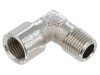 Fiting filetat din brass nichelat pentru accesorii, max. 10bar