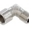 Fiting filetat din brass nichelat pentru accesorii, max. 10bar