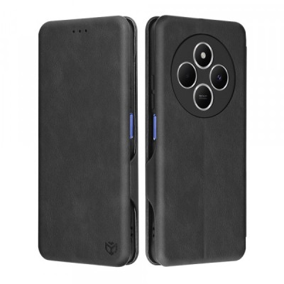 Husa pentru Xiaomi Poco C75 / Redmi 14C, Techsuit, Safe Wallet Plus, Neagra foto