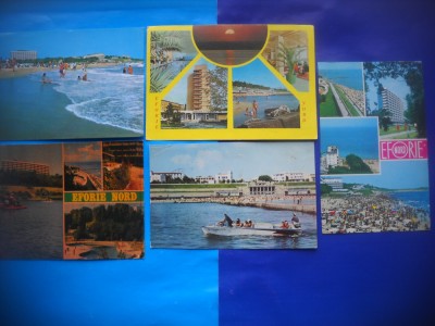 HOPCT LOT NR 696 EFORIE NORD-CT-5 CARTI POSTALE-RSR-CIRCULATE foto