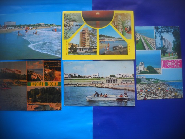 HOPCT LOT NR 696 EFORIE NORD-CT-5 CARTI POSTALE-RSR-CIRCULATE