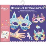 Set creativ - Masti si tatuaje cu unicorni